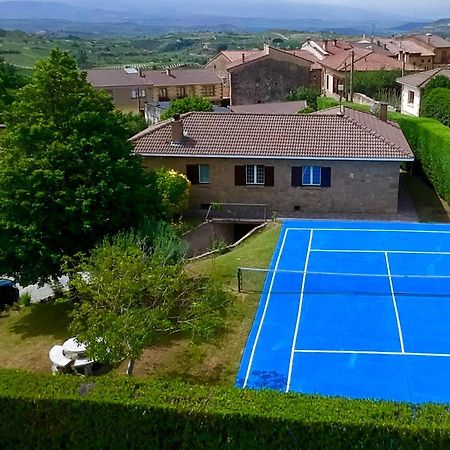 Sagastienea Villa Con Piscina Y Tenis En La Rioja Samaniego Bagian luar foto
