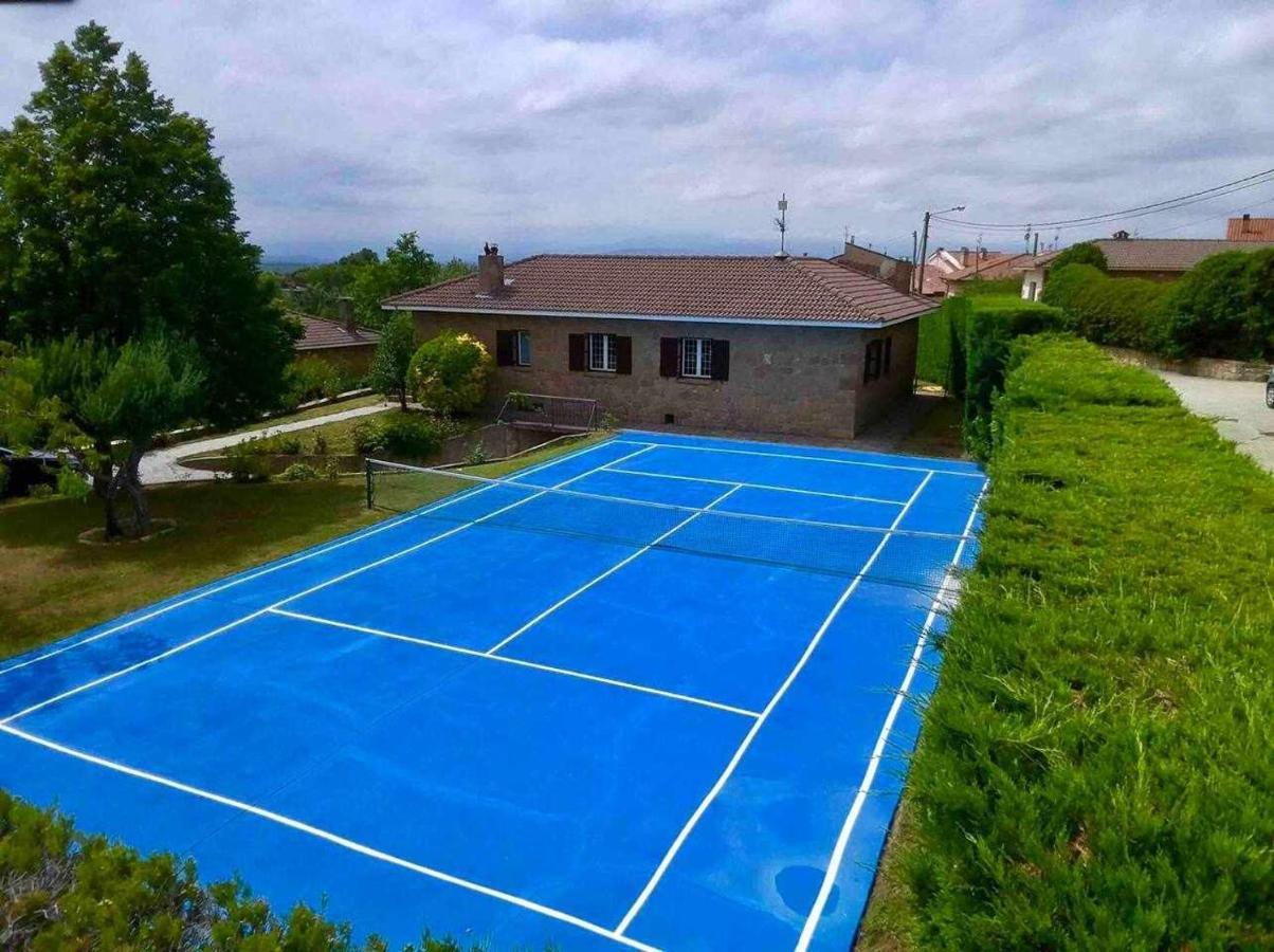 Sagastienea Villa Con Piscina Y Tenis En La Rioja Samaniego Bagian luar foto