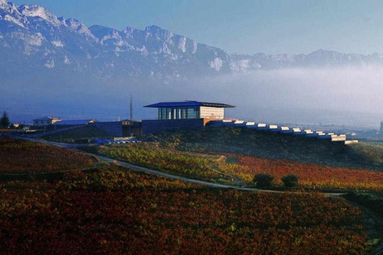 Sagastienea Villa Con Piscina Y Tenis En La Rioja Samaniego Bagian luar foto