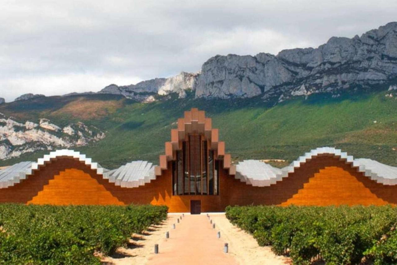 Sagastienea Villa Con Piscina Y Tenis En La Rioja Samaniego Bagian luar foto