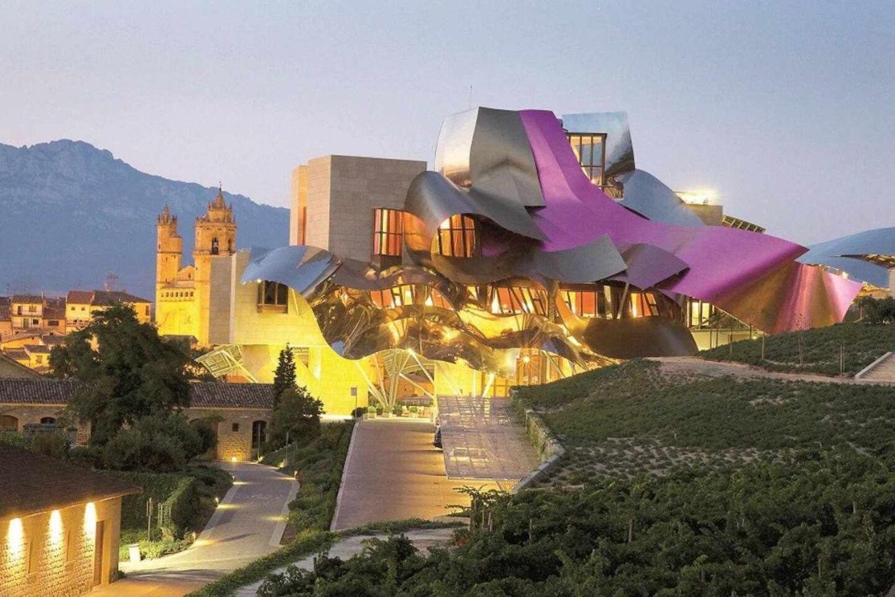 Sagastienea Villa Con Piscina Y Tenis En La Rioja Samaniego Bagian luar foto